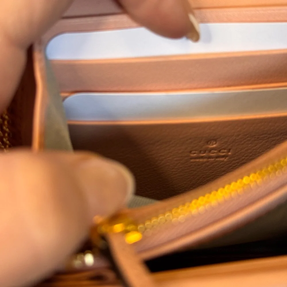 Gucci Blush Pink Mini Blondie Bag NEW Full Inclusion! - Picture 11 of 14